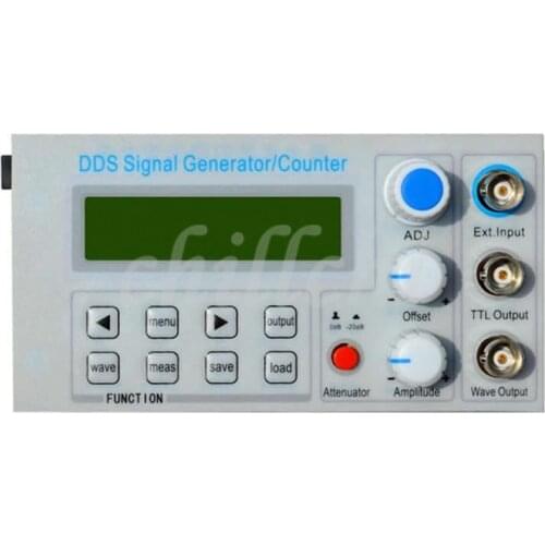 SGP1000S embedded panel type DDS function signal generator / teaching instrument signal source frequency counter
