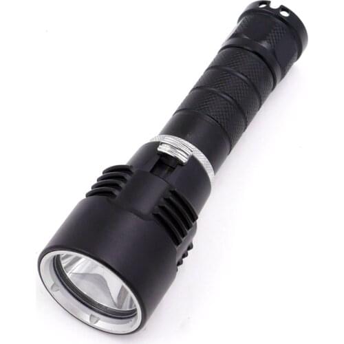 Stepless dimming Diving flashlight led diving light Cree XM-L2 XML2 U3 dive torch Underwater flash light lanterna by 18650