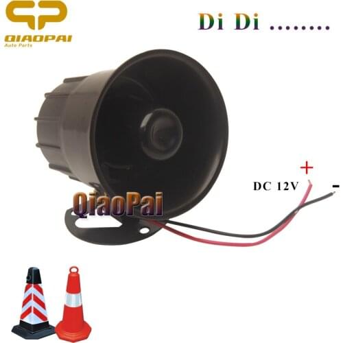 Universal Reversing Horn Warning Sound 12V 30W Loudspeaker Reverse Sound Alarm 115DB Speakers Backup Alarm Super Loud Horn Car