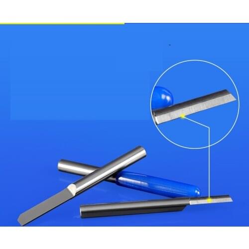 Tungsten Steel 3.175 Single-Edged Column Knife CNC Computer Engraving MMachine Tool