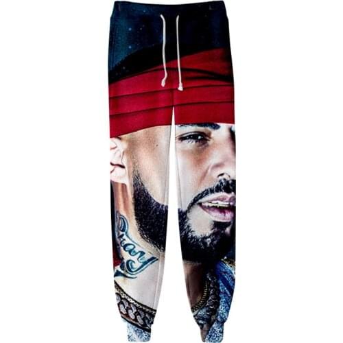 2021 French Montana 3D Casual Pants Men Fitness Workout Pants Sweatpants Biggie Smalls Leisure HIP HOP Trousers Jogger Pants