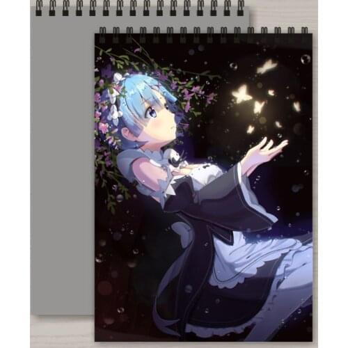 Anime Re:Life in a different world from zero A4 160g Sketchbook notebook student stationery 25 Sheets Drawing Paper Sketching