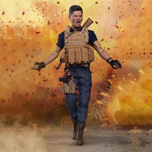 For Collection 1/6 Scale Jason Wu Action Figure Wolf Warriors Ⅱ Leng Feng Full Set Action Figure Model for Fans Holiday Gifts