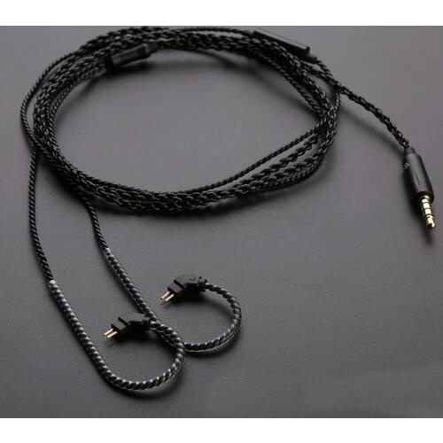 Trn Headphone Cable 3.5mm Jack To 0.75mm 0.78mm mmcx Replacement Headphone Upgrade Cable With Microphone