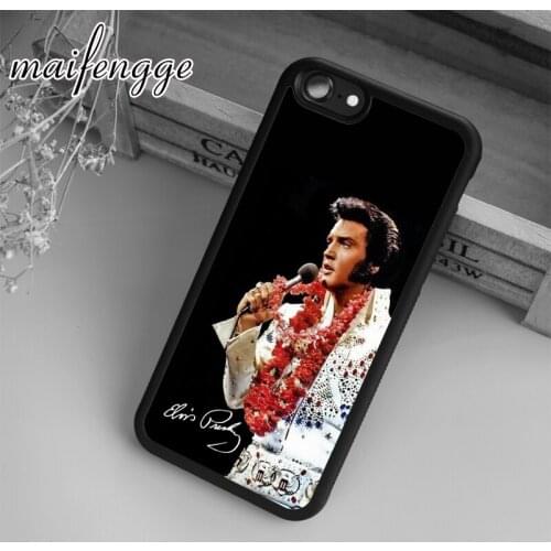 Maifengge Classic musical genius Elvis Case For iPhone 5 6s 7 8 plus 11 12 Pro X XR XS Max Samsung Galaxy S6 S7 edge S8 S9