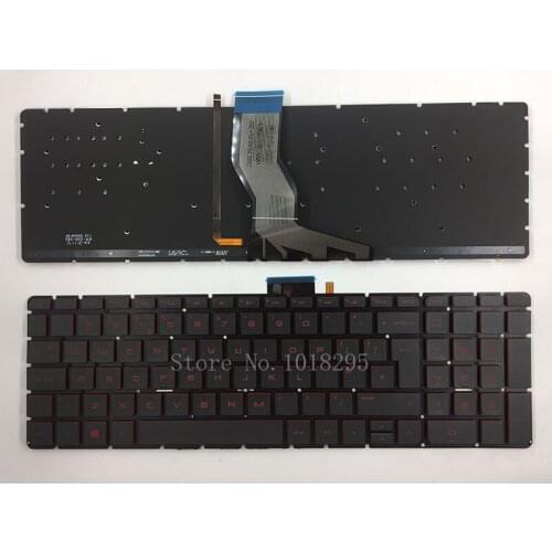 UK Laptop Keyboard for HP 15-au 15-au000 15-AN 15-an000 15-AW Keyboard with backlit