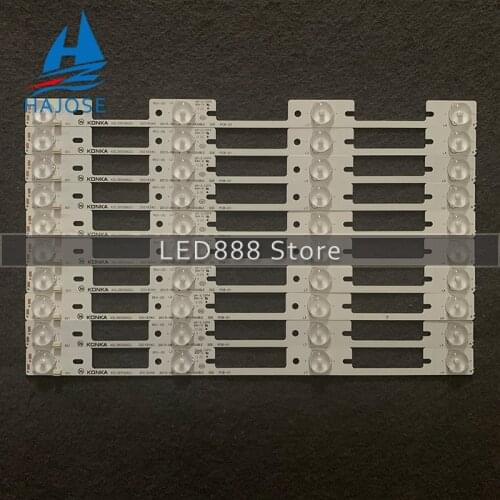 100 pieces 4 leds * 6 v led backlight bar for konka 39 inch tv kdl39ss662u 35018339 konka 40 inch kdl40ss662u 35019864 327mm