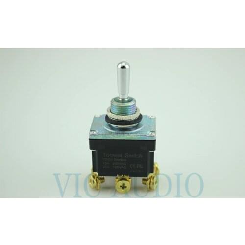Toowei Switch Waterproofing Oil Proof Dust-proof Toggle Switch T500 Series 6Pins ON-OFF-ON 15A 250VAC/ 20A 125VAC Free shipping