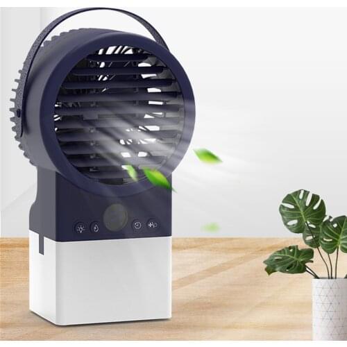 Portable Air Conditioner Mini Usb Fan Air Cooler Humidifier For Home Office Room Desktop Air Cooling Conditioning Purifier#db4