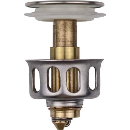 Durable Sink Up Drain stopper Basin Bathroom Lavatory Washbasin plug Kitchen accessories Cap supplies bathtub bathroom Bras Z7P4