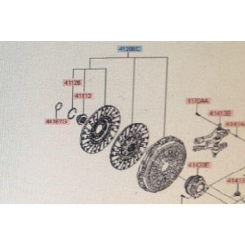 Clutch assembly，Clutch Kit for KIA FORTE 2017