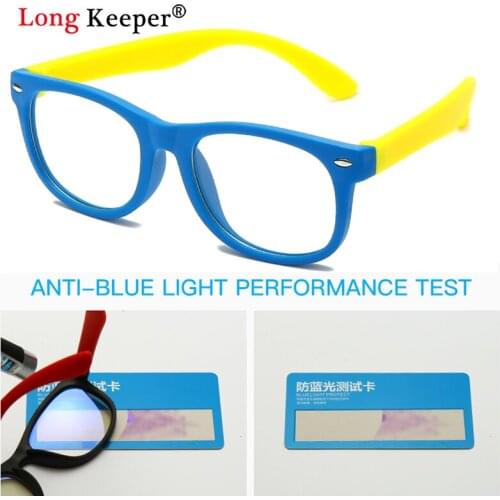 Blue Light Kids Glasses Optical Frame 2020 Children Boy Girl Computer Transparent Anti Glare Computer Prescription Glasses UV400