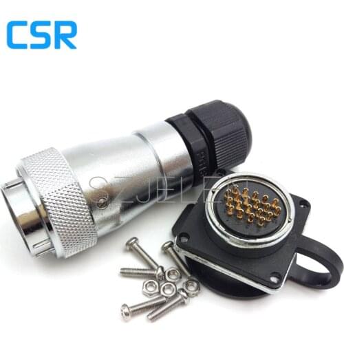 WF28 serie, waterproof connector IP67 20pin male and female connector, LED 20 pin Waterproof Power Cable Connector