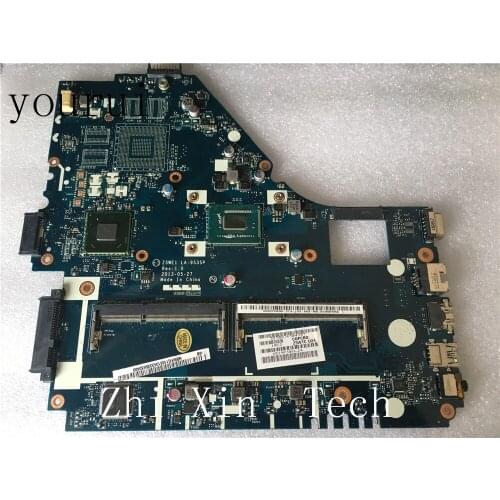 Yourui Z5WE1 LA-95359 For Acer Aspire E1-530 E1-570 Laptop Motherboard NBMEQ11001 NB.MEQ11.001 With 2117u CPU Fully Tested work