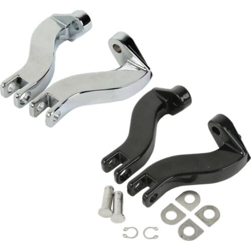 Motorcycle Rear Passenger Footpeg Mount Bracket For Harley Touring CVO Electra Street Glide Road King FLHX FLHR FLHTK 1993-2016