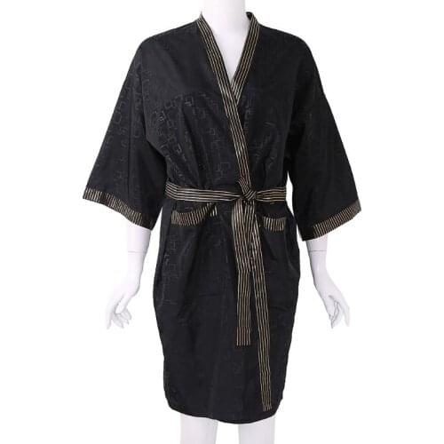 1Pc Fashion Salon Spa Client Gown Kimono Style Waterproof Hair Cutting Gown Smock New Hot
