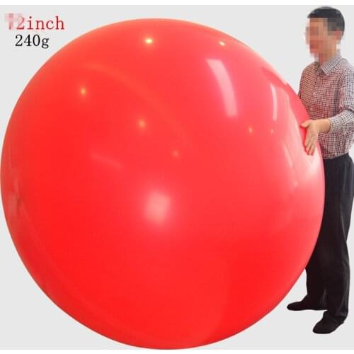 72 Inch Super Big Round Latex Balloon for Showing Decoration Wedding Balloon Birthday Party Decoration Celebration Baloes 240g