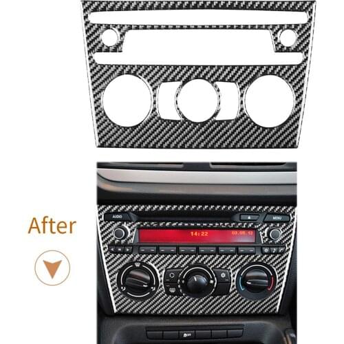 Car Center Console Air Conditioning Volume Cover Sticker for BMW X1 E84 11-15
