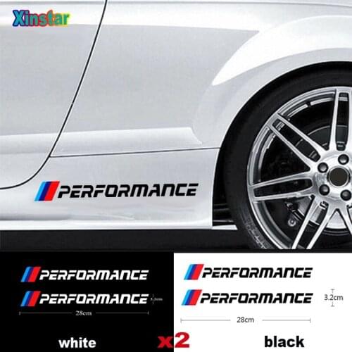 2pcs NEW Car side body sticker for BMW F30 F10 F20 E90 E60 E46 E36 E30 E39 M2 M3 M4 M5 1 3 5 7 XSeries