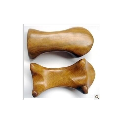 Wooden Massager dog bladder through the legs spinal massage Chiropractic massage stick free shipping