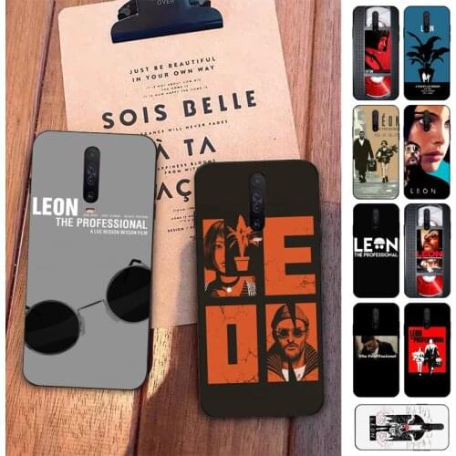 FHNBLJ Killer Leon Professional Uncle Girl Phone Case for Redmi 5 6 7 8 9 A 5plus K20 4X S2 GO 6 K30 pro