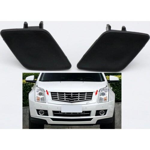 Front Bumper Headlamp Headlight Washer Nozzle Cover Cleaning Cap For Cadillac SRX 2010-2016