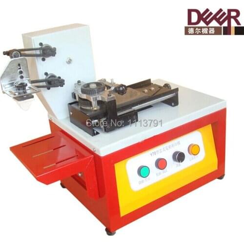 MULTIFUNCTIONAL ELECTRIC PAD PRINTER Y70 PAD PRINTER PRESS FOR LOGOS-TRADEMARK PLATE PRINTING