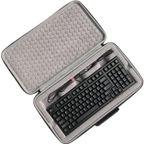 Fashion Protection Bag Hard Case for Leopold FC980CM Keyboard Storage box