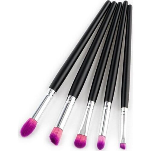 Makeup Brushes Set 5pcs/lot Eye Shadow Blending Eyeliner Eyelash Eyebrow Make up Brushes Professional Eyeshadow Brush