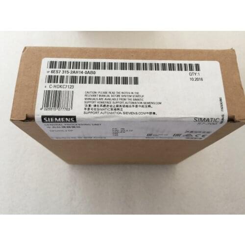 New or Used Original 6ES7315-2AH14-0AB0 CPU315-2DP 6ES7 315-2AH14-0AB0