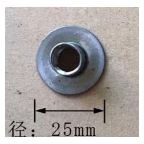 50pcs Thread hole:10mm Round iron sheet with internal thread hole