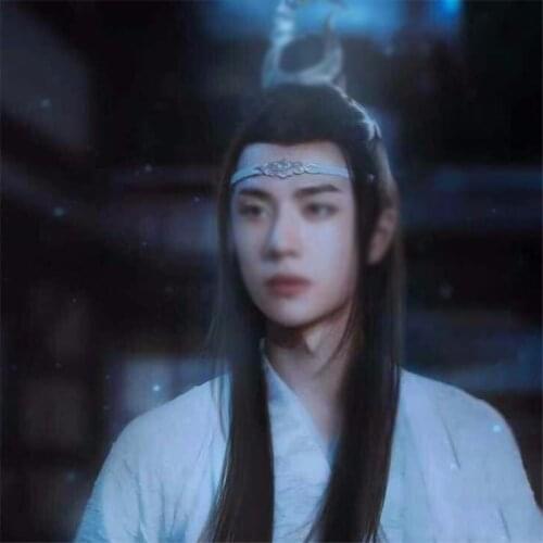 1pcs Grandmaster of Demonic Cultivation Lan Wangji Head Band Forehead Cosplay Accessories Hair Decor for Women Men Gift