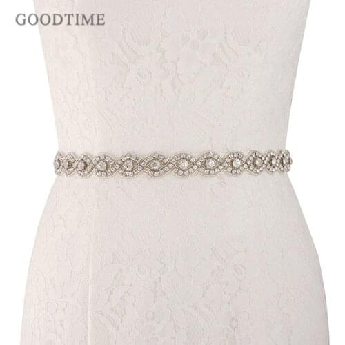 Fashion Bridal Crystal Rhinestones Bridesmaid belts for Evening Party Wedding Dresses Accessories Waistband Sashes Belts
