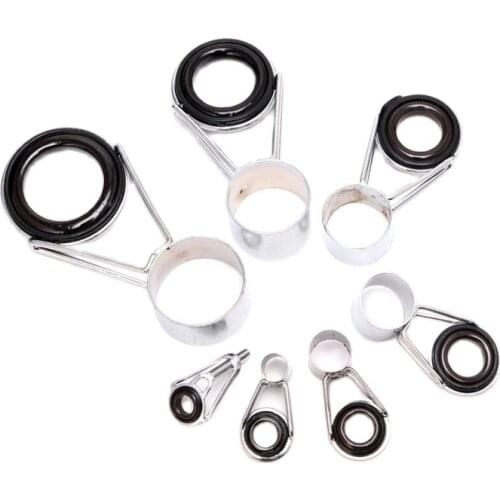 Guide of rod fishing gears 7parts/set for repair kit products all for fishing accessories chinese fishing