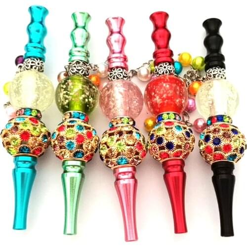 Glow in the dark Hookah tips Blunt holder Handmade Inlaid Jewelry blunt holder glow