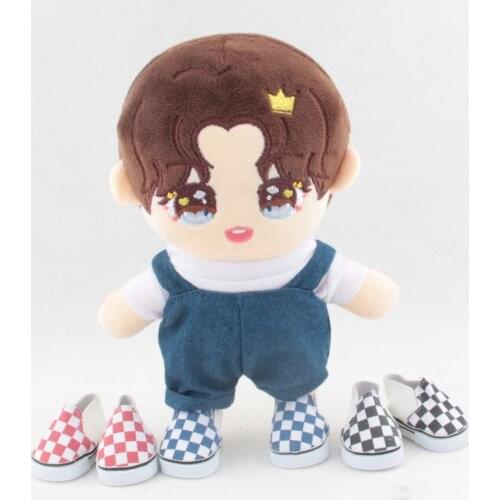 Shoes For Doll 5.5CM Mini Canvas Shoe Fit 14.5 Inch Nancy,Paola &BJD EXO Russian Doll DIY Handmade Baby Birthday Festival Gift
