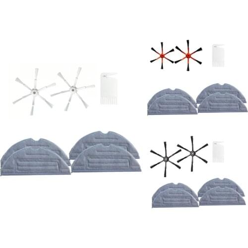 Mop Cloth and Side Brush for Xiaomi Roborock S7 T7 T7Plus Robotic Vacuum Cleaner Parts Vacuum Cleaner Accessories