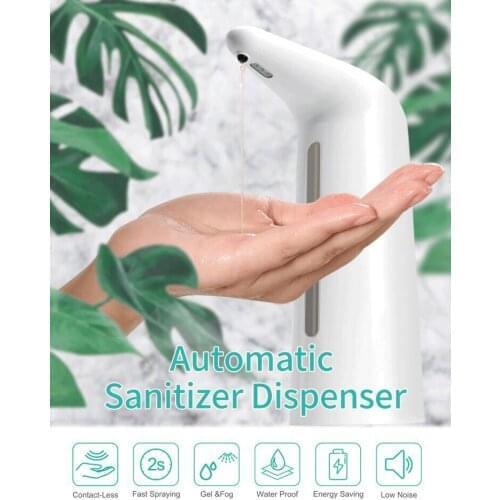 500mL Mobile Touchless Automatic Smart Sensor Liquid Hand Sanitizing Soap Dispenser SD-20