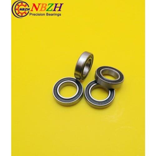 500pcs free shipping The Rubber sealing cover Thin wall deep groove ball bearings 6801-2RS 12*21*5 mm