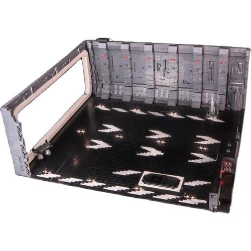 7857PCS MOC Docking Bay Model DIY Airplane Building Blocks High-tech Bricks Toy Kids Space Birthday Children Boys Idea Gift