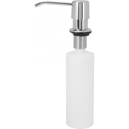 Sink Soap Dispenser Plastic Built-in Lotion Pump Plastic Bottle For Bathroom And Kitchen Liquid Soap Organize 300ml