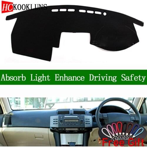 For Toyota mark 2005 2006 2007 2008 2009 Right Hand Drive Dashboard Cover Car Stickers Sun Shade Dash Mat Interior Accessories