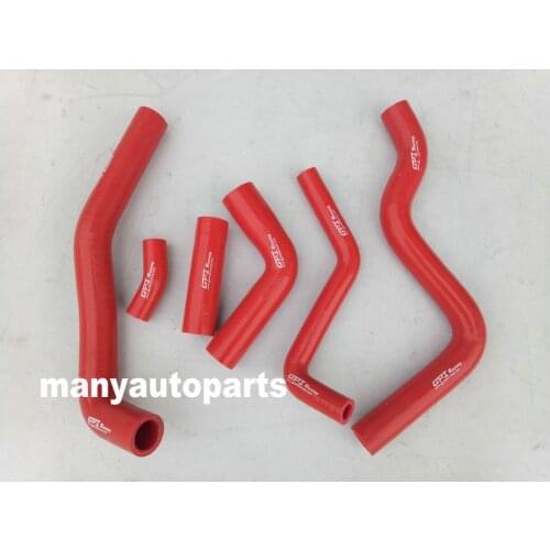 FOR YAMAHA FZ6 S2 Silicone Radiator Hose Kit 2008-2010 2008 2009 2010 08 09 10 RED