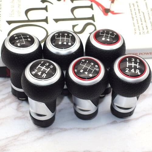 12mm Gear shift knob Lever Stick For Audi A3 A4 B6 B7 B8 A6 S4 8K A5 8T Q5 8R S Line / Ibiza 6J / Seat Leon / Golf MK4 / Passat