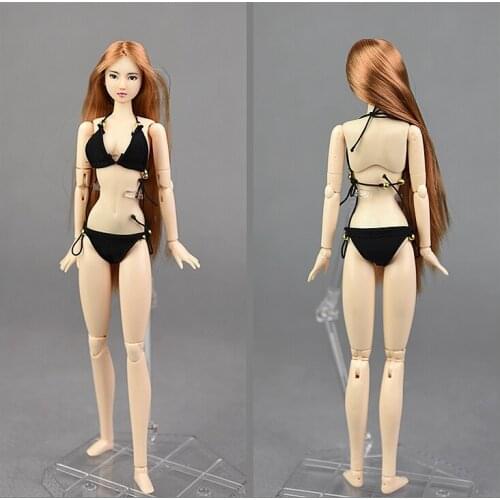 Underwear set White & Black bikini Clothes set Outfit Clothing For 1/6 BJD Xinyi Barbie Soldier FR Doll