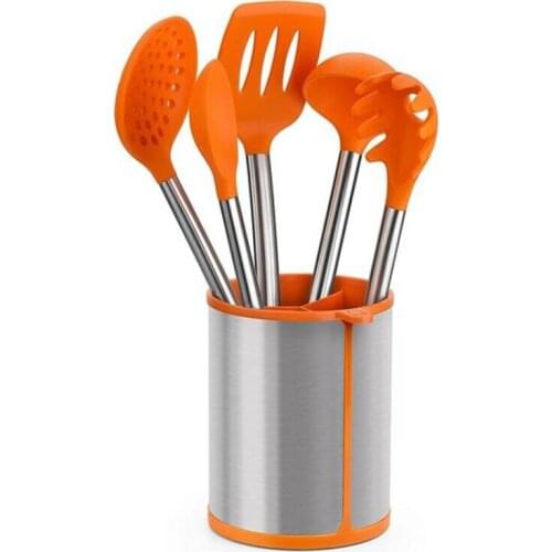 Kitchen Utensils Set BRA EFFICIENT A195011 Orange (6 pcs)