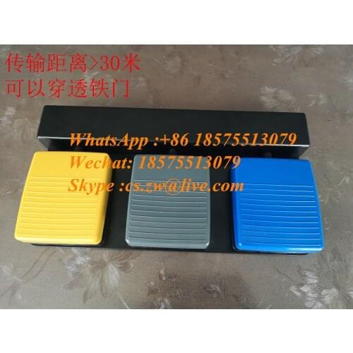 Customizable Long Transmission Distance Strong Penetration Radio Frequency Wireless Foot Switch Waterproof Foot Switch