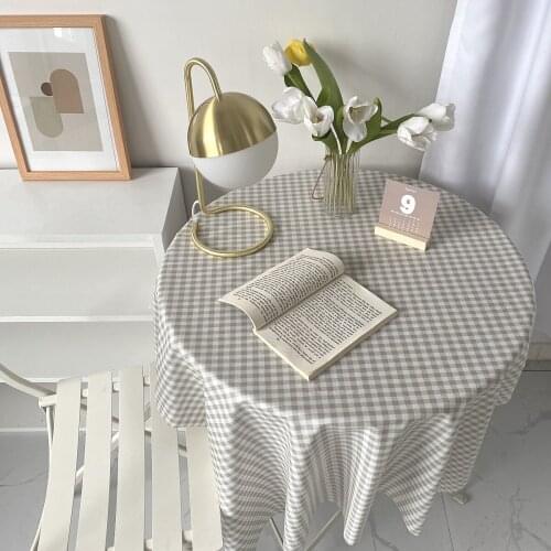 Tablecloth Coffee Tablecloths Table Cloth Cover Picnic Decoration Korea Room Dining Party Round Dressing Nordic 식탁보 테이블보 インテリア