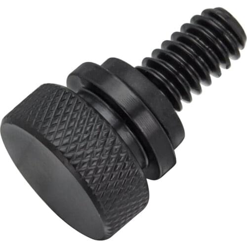 Seat Bolt Screws Quick Mount 1/4inch-20 Compatible for Touring Sportster Softail 1996-2021
