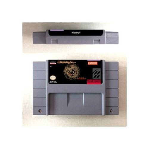 Wizardry V Heart Of The Maelstrom - RPG Game Card US Version English Language Battery Save